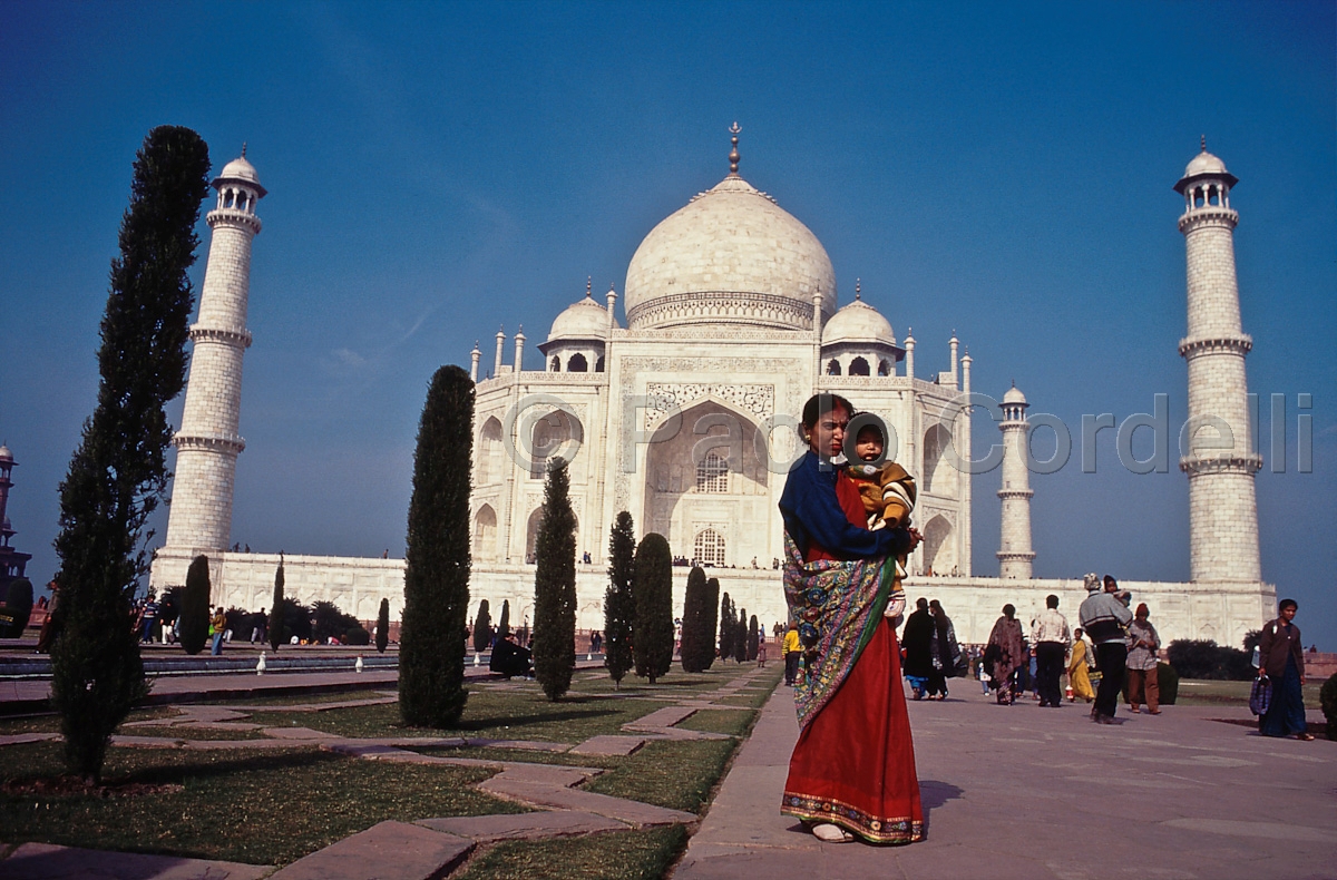 Taj Mahal, Agra, India
 (cod:India 52)